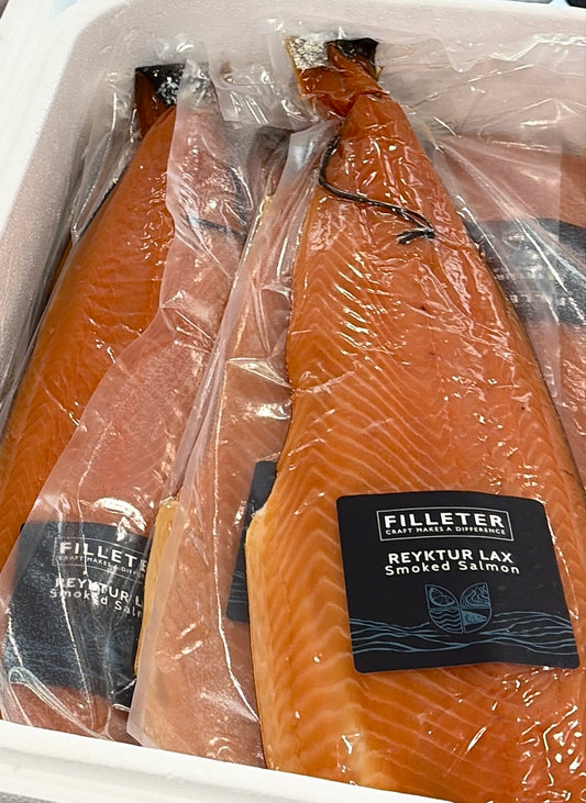 Hangireyktur lax heil flök 1 kg